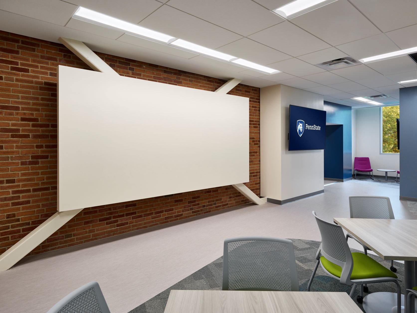 East Corner of Office Area of Beam Lab Expansion